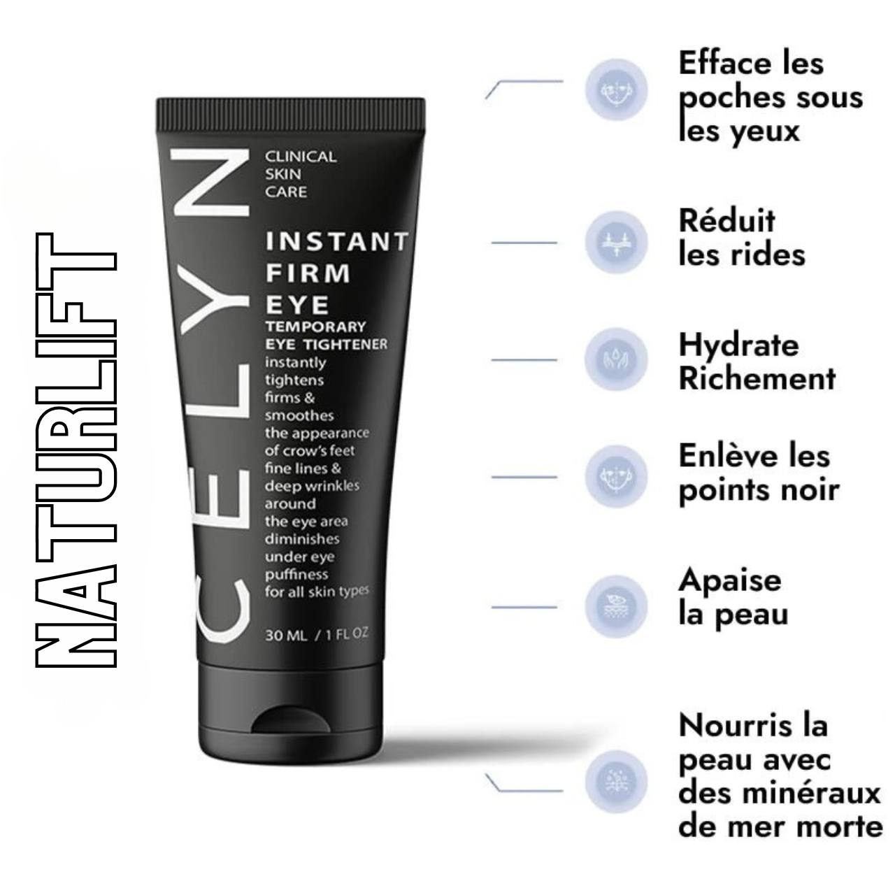 Crème Anti Cernes et Rides Instantannée